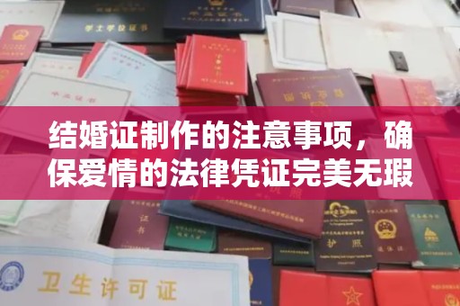 龙沙结婚证制作的注意事项，确保爱情的法律凭证完美无瑕